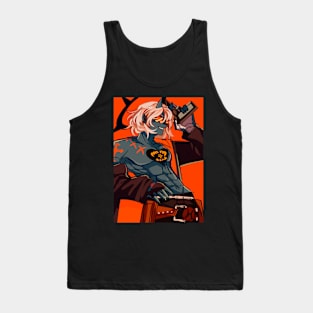 Guilty gear strive Orange Happy Chaos Tank Top